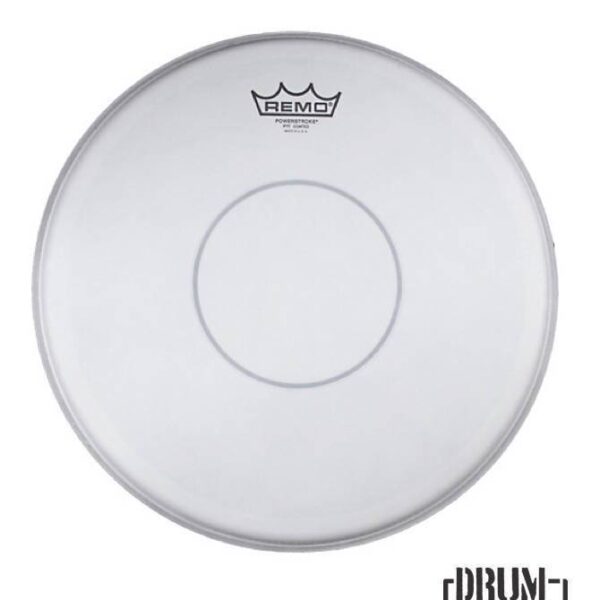 Remo 14” Powerstroke 77 Coated w/Clear Dot