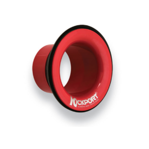 KickPort Bass Drumhead Sonic Enhancing Port Insert – Red
