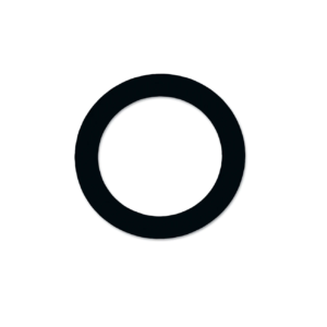 KickPort T-Ring Bass Template – Black Matte