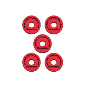 Cympad Chromatics Cymbal Washers 40/15mm [5-pk]- Red