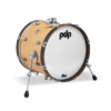 PDP 18” x 14” Concept Classic Maple Bass Drum - Natural / Walnut Hoops