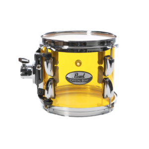 Pearl 8” x 7” Crystal Beat Acrylic Tom - Tangerine Glass