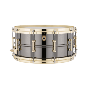 Ludwig 14" x 6.5" Black Beauty w/ Die Cast Hoops - Brass Hardware