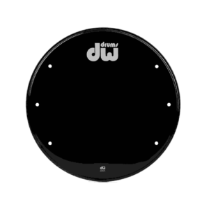 DW 22" Vented Gloss Black Bass Drumhead