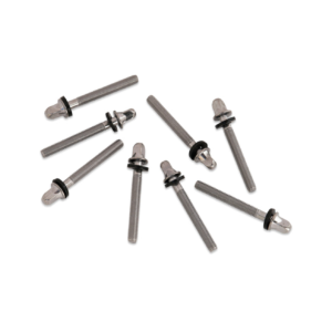 PDP 42mm True Pitch Tension Rods Chrome [8pk]