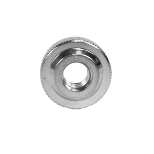 DW Chrome Plated Knurled Bass Drum Spur Nut